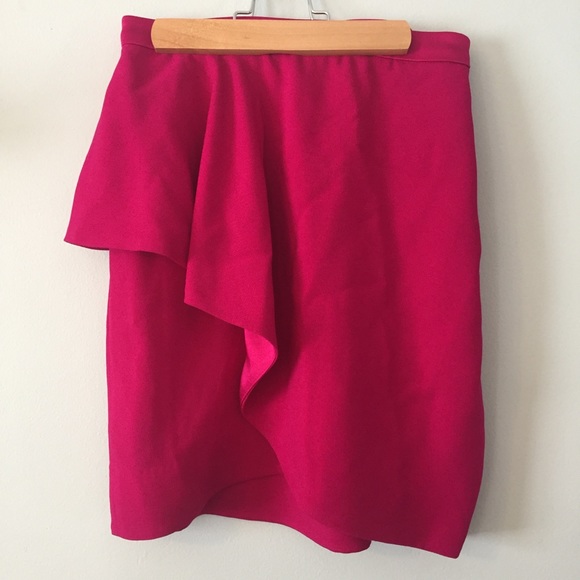 Anthropologie Dresses & Skirts - NWOT Anthropologie • Leifsdottir Pink Ruffle Skirt
